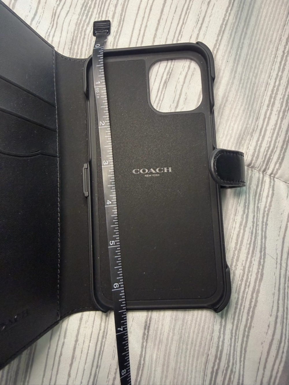 Coach Black and Gray Phone Case - Picture 10 of 11